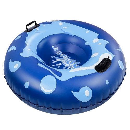 55 inch Inflatable Snow Tube, Extra Large Snow Sled with 1.2 mm Heavy-Duty Thickened Bottom, Higher Sturdy Handles, Cold-resistant PVC for Kids, Adults, Winter, Outdoor - Toytexx 55 inch Inflatable Snow Tube, Extra Large Snow Sled with 1.2 mm Heavy-Duty Thickened Bottom, Higher Sturdy Handles, Cold-resistant PVC for Kids, Adults, Winter, Outdoor - Toytexx